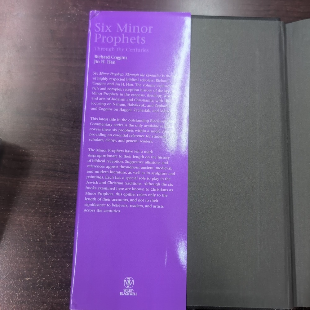 Six Minor Prophets Through the Centuries Blackwell Bible Commentaries Hardcover - Picture 3 of 4